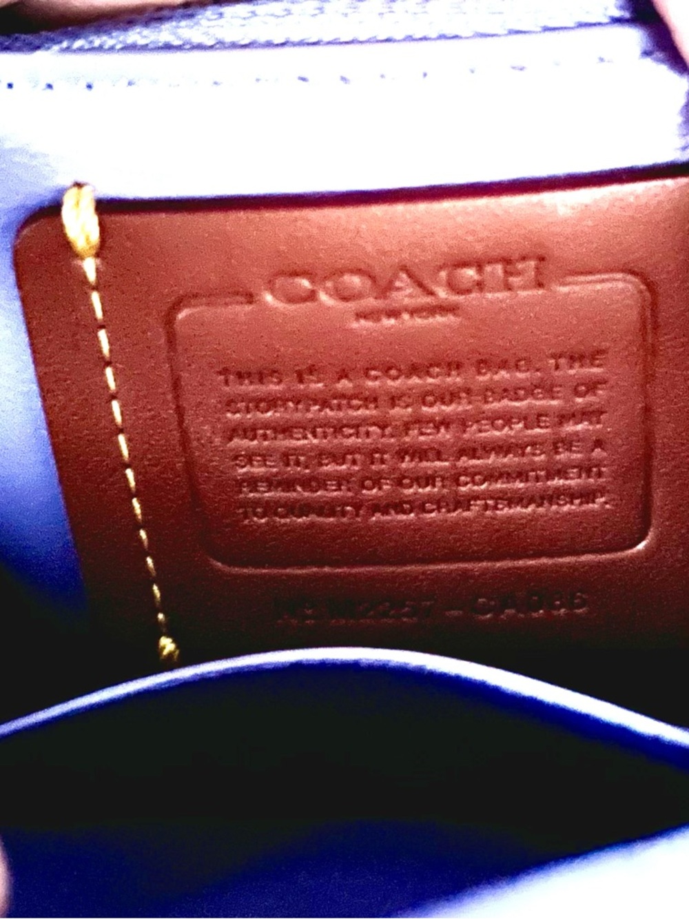 Coach Pillow Madison 18 Light Violet - Picture 6 of 16